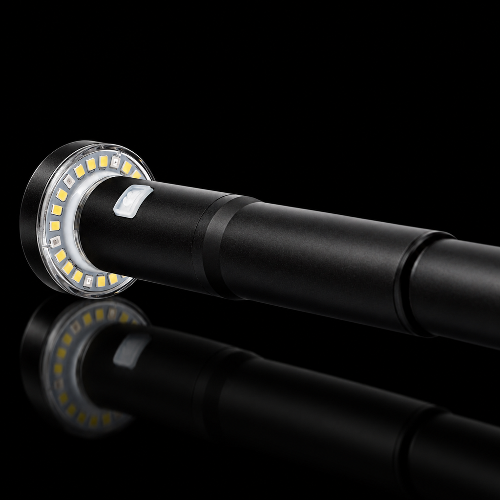 FLi-LITE LED head detail on black