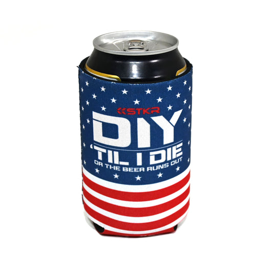 DIY Till I Die - Premium STKR Drink Koozie