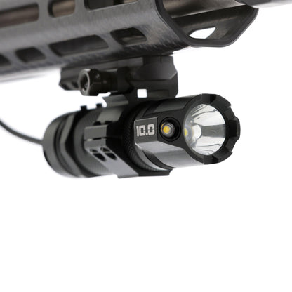 B.A.M.F.F. 10.0 | 1000 lumen, Dual LED, Tactical Flashlight with Picatinny Mount - STKR Concepts